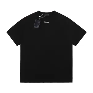 AAA Prada Short Sleeves Cotton Combed