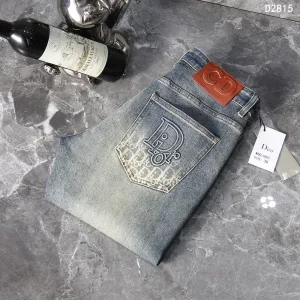 High Quality Designer Dior Denim Jeans For Fall