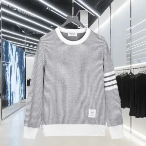 Designer Super Clone Thom Browne Long-Sleeved Shirts Red Mesh Spring Summer