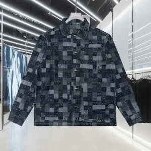 Super Clone Louis Vuitton Outerwear Ash Jacquard