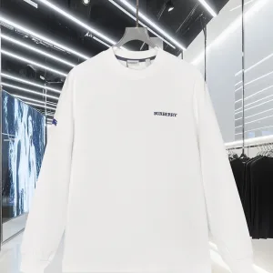 Designer Aaa Burberry Cotton Long-Sleeved T-Shirt For Autumn