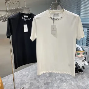 Designer Monk Short-Sleeved T-Shirt Red Cotton