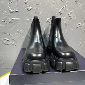 Super Clone Prada Dr. Martens Boots Cowhide Rubber