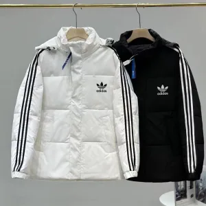 Luxury Designer Adidas Outerwear Red Duck Down Suitable For All Body Types Winter