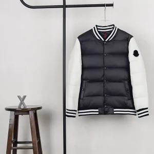 Super Clone Moncler Jacket Red Duck Down Polyester Patch