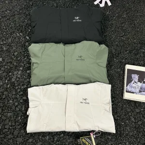 Super Clone High Quality Archaeopteryx Outerwear Green Down Outdoor Windproof Autumn Winter Three-Proof Fabric