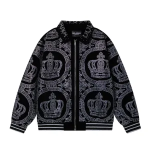 High Quality Dolce & Gabbana Gold Jacket For Fall