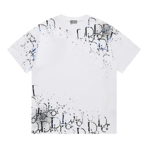 High Quality Dior Short-Sleeved T-Shirt Red Spring Summer
