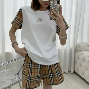Luxury High Quality Burberry Short-Sleeved Shirts