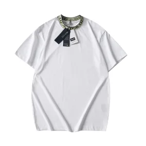 AAA High Quality Ami Short-Sleeved Shirt Red Cotton Pure