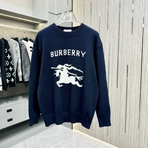 Designer High Quality Burberry Cashmere Sweater For Autumn