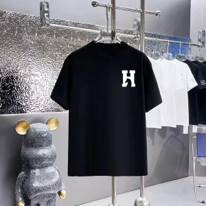 Luxury High Quality Hermès Cotton Short-Sleeved T-Shirt