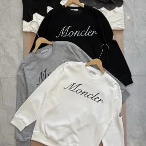 Super Clone High Quality Moncler Hoodie Ash Cotton Soft And Gentle Spring Autumn Winter Crisp Silhouette