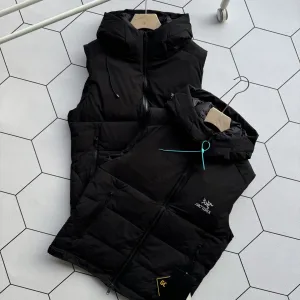 AAA Archaeopteryx Vest Red Down Fleece Quick-Drying Sophistication Autumn Winter Lightweight And Breathable Embroidery
