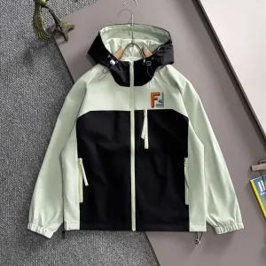 Super Clone Fendi Outerwear Red Nylon Fabric Lightweight And Comfortable To Wear Spring Autumn Early Natural Drape