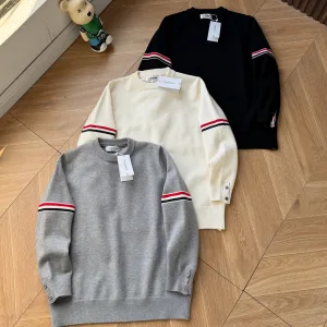 Reps AAA Thom Browne Sweater Red Autumn Winter And