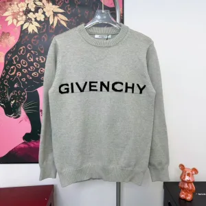 AAA Designer Givenchy Sweater Red Wool Autumn Winter Embroidery